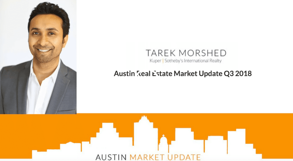 Austin Real Estate Market Update Q3 2018