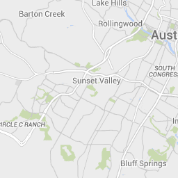 sunset valley austin texas map 