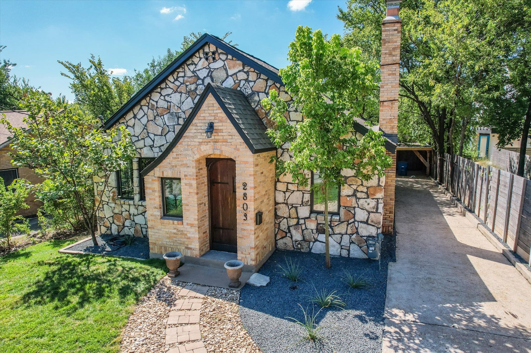 01-Aerial 2 3911 Vaughan, Austin, Texas 78722